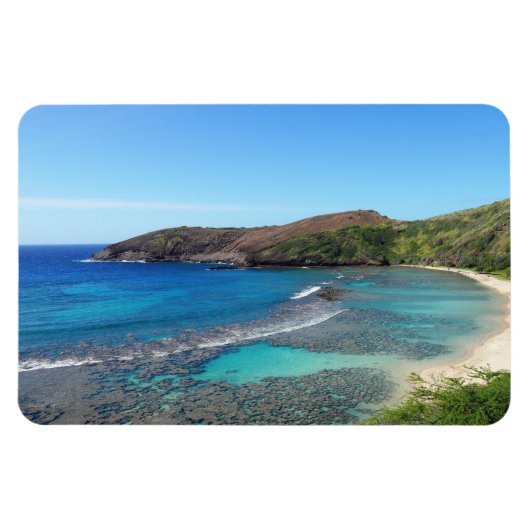 Hawaiian Coastal Uitzicht fotomagneet Magneet (Horizontaal)
