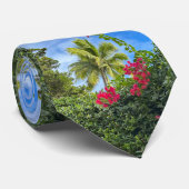 Hawaiian Coconut Palm Stropdas (Opgerold)