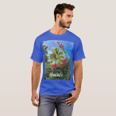 Hawaiian Coconut Palm T-shirt (Voorkant volledig)
