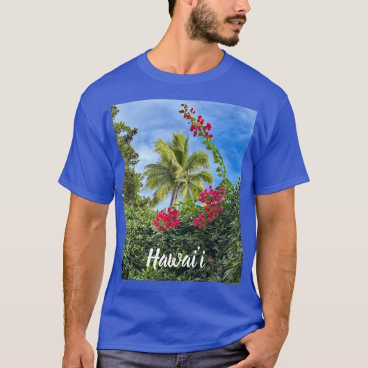 Hawaiian Coconut Palm T-shirt (Voorkant)