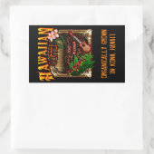 Hawaiian Coffee Rechthoekige Sticker (Tas)