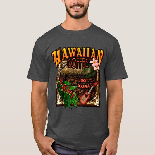 Hawaiian Coffee T-shirt (Voorkant)