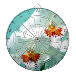 Hawaiian "Dansende Dames" Tropische bloemen Dartbord