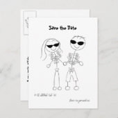 Hawaiian Destination Wedding Save the Date Aankondigingskaart (Voorkant / Achterkant)