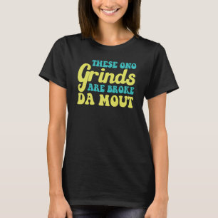 Hawaiian deze onkruiden zijn broke da mout Hawaii T-shirt