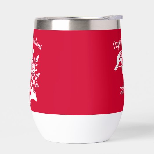 Hawaiian Dolphin- Flippin' Fabulous-Cherry Red (Links)