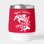 Hawaiian Dolphin- Flippin' Fabulous-Cherry Red (Voorkant)