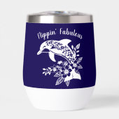 Hawaiian Dolphin- Flippin' Fabulous-Dark Blue (Voorkant)