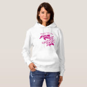 Hawaiian Dolphin Flippin' Fabulous Hoodie (Voorkant volledig)