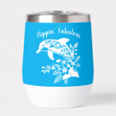 Hawaiian Dolphin- Flippin' Fabulous-Light Blue (Voorkant)