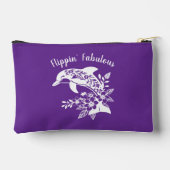 Hawaiian Dolphin Flippin' Fabulous Paarse Etui (Achterkant)