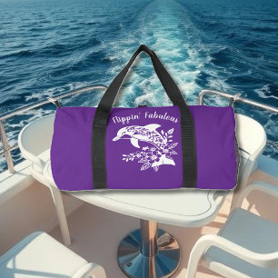 Hawaiian Dolphin Flippin' Fabulous Paarse Plunjezak