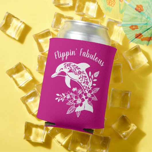 Hawaiian Dolphin Flippin' Fabulous Pink Blikjeskoeler (Insitu Zomer)