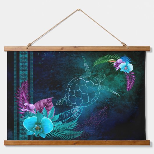 Hawaiian Dreams Hangend Wandkleed (Voorkant)