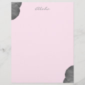 Hawaiian Dreams in Black en White (Voorkant)