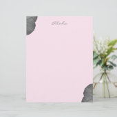 Hawaiian Dreams in Black en White (Staand voorkant)