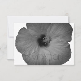 Hawaiian Dreams in Black en White Kaart