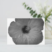 Hawaiian Dreams in Black en White Kaart (Staand voorkant)