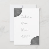 Hawaiian Dreams in Black en White Kaart (Achterkant)