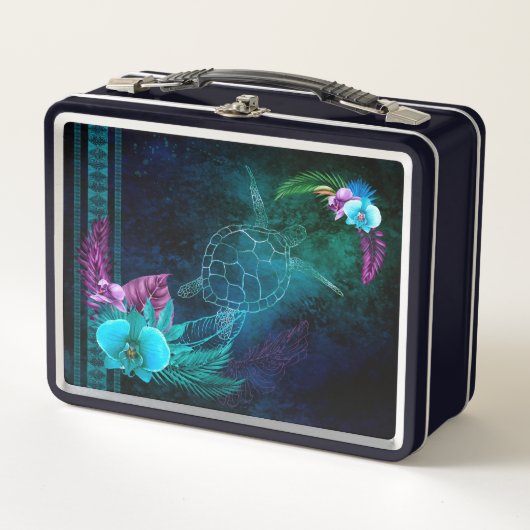 Hawaiian Dreams Retro Lunch Box (Voorkant)