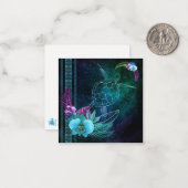 Hawaiian Dreams Square Note Kaart Notitiekaartje (Voorkant / Achterkant in situ)