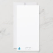 Hawaiian Dreams Tall Note Kaart (Achterkant)