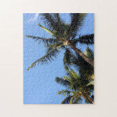 Hawaiian Exotic Beach Palm Trees Legpuzzel (Verticaal)