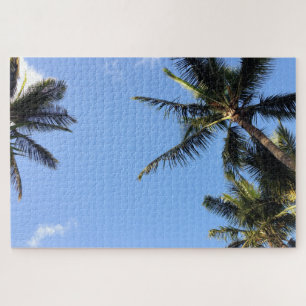 Hawaiian Exotic Beach Palm Trees Legpuzzel
