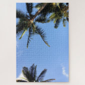 Hawaiian Exotic Beach Palm Trees Legpuzzel (Verticaal)