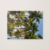 Hawaiian Exotic Beach Palm Trees & Sky Legpuzzel (Horizontaal)