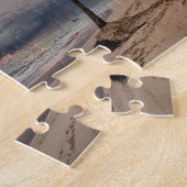 Hawaiian Exotic Beach Palm Trees & Sunrise Legpuzzel (Zijkant)