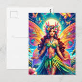 Hawaiian Fairy Briefkaart (Voorkant / Achterkant)