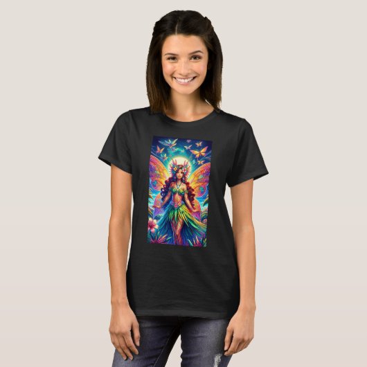 Hawaiian Fairy T-shirt (Voorkant volledig)
