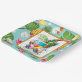 Hawaiian Feast Papieren Bordje (Gebogen)
