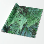 Hawaiian Ferns Cadeaupapier (Uitgerold)