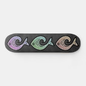 Hawaiian Fish Hook Skateboard (Horizontaal)