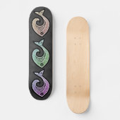 Hawaiian Fish Hook Skateboard (Voorkant)