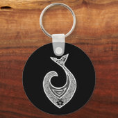 Hawaiian Fish Hook Sleutelhanger (Achterkant)