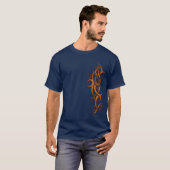 Hawaiian Fish Hook Tribal T shirt (Voorkant volledig)