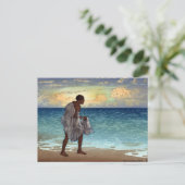 Hawaiian Fisherman - Charles William Bartlett Briefkaart (Staand voorkant)