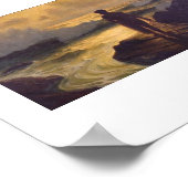 Hawaiian Fisherman, olie op doek Poster (Hoek)