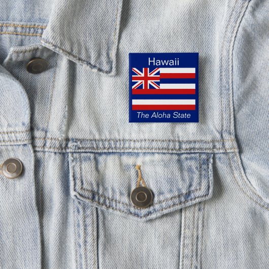 Hawaiian Flag Button (In situ)