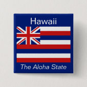 Hawaiian Flag Button (Voorkant)