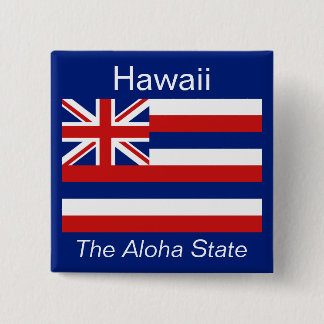 Hawaiian Flag Button