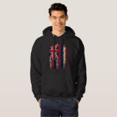 Hawaiian Flag Hawaii Hoodie (Voorkant volledig)