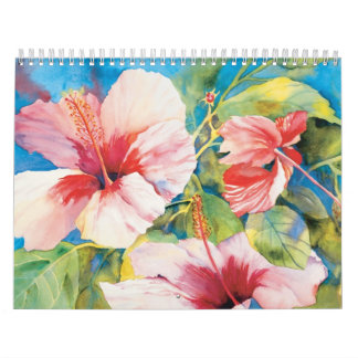 Hawaiian Floral Calendar Kalender