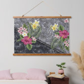 Hawaiian Floral Tapa Fusion Hangend Wandkleed (Slaapkamer)