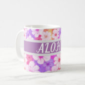 Hawaiian Flower Aloha 01  Koffiemok (Voorkant links)
