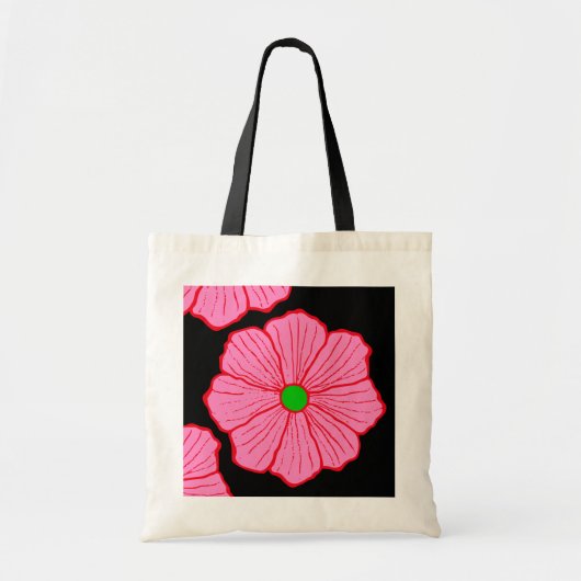 Hawaiian Flower Bag Tote Bag (Voorkant)