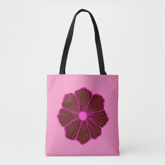 Hawaiian Flower Canvas tas Gift (Voorkant)